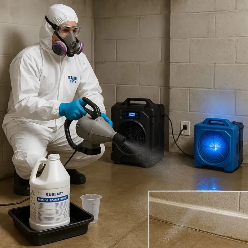 Sanitization and Odor Removal process in Hunters Creek, FL