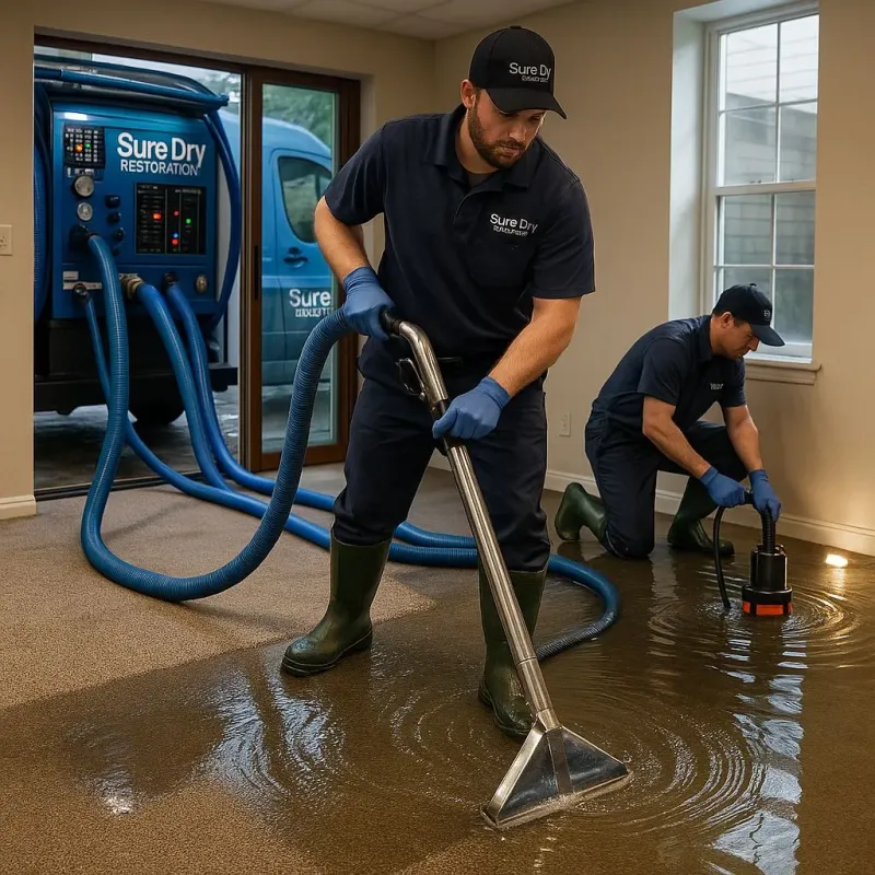 Water Extraction and Removal process in Hunters Creek, FL